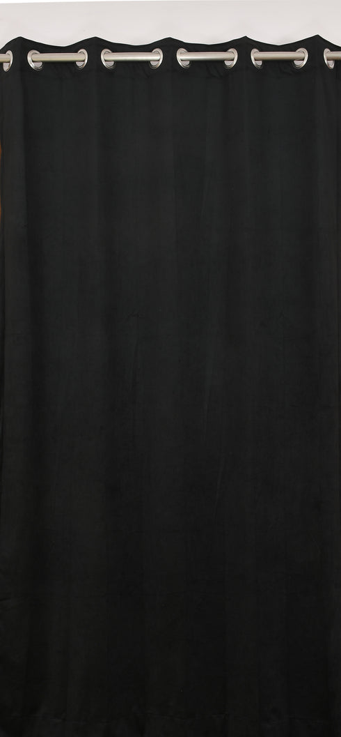 Hamilton Curtain by Florida - Curtains for Living Room Bedroom Balcony Made with Plain Holand Velvet and Solid Colors